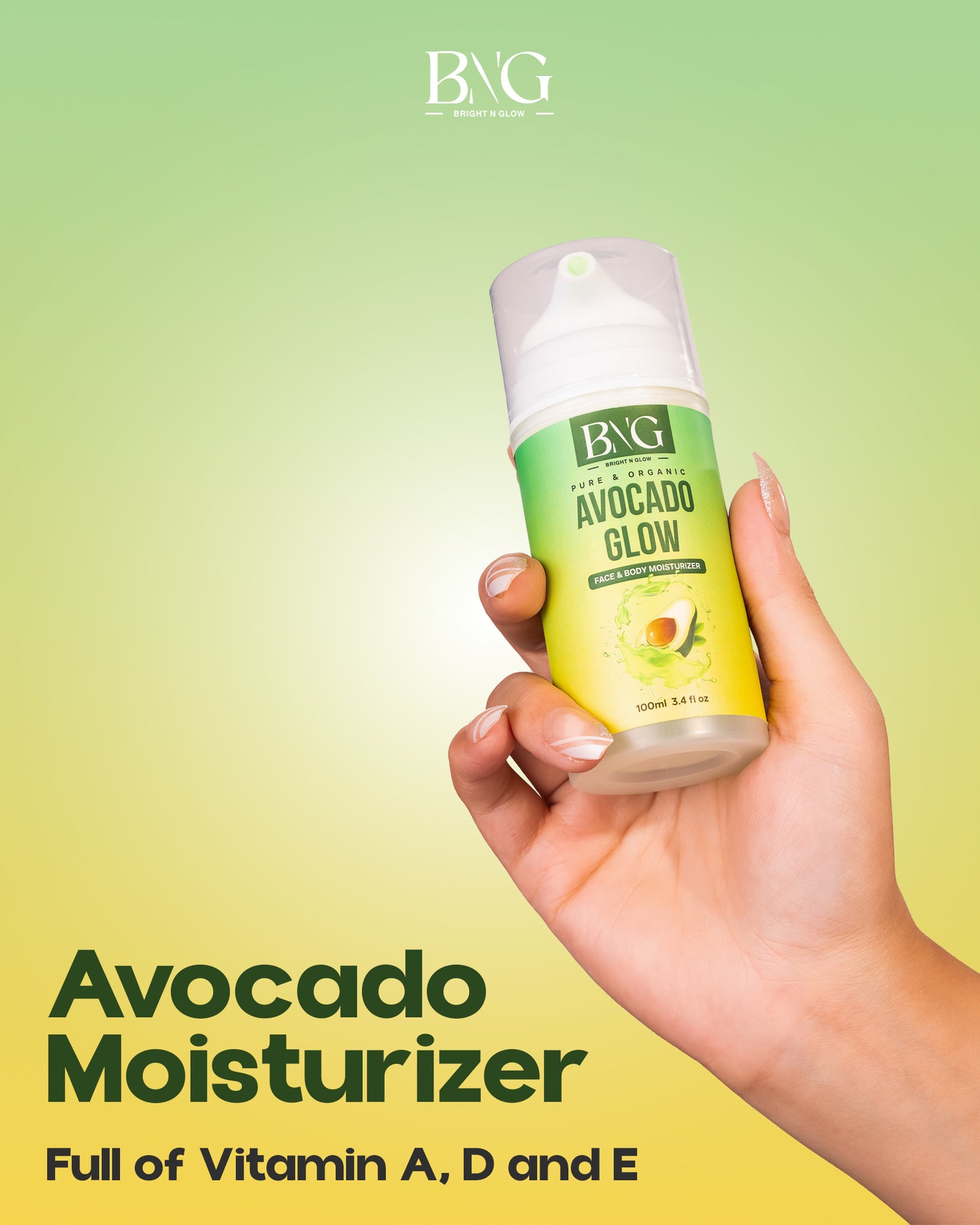 Avocado Glow - Face & Body Moisturizer